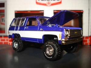 1974 CHEVROLET BLAZER SQUARE BODY TRUCK CUSTOM EDITION 1/64 COOL M2 TRUCK - Picture 1 of 4