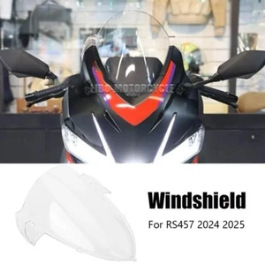 Front Windshield Windscreens Wind Deflectors Acrylic For Aprilia RS457 2024 2025 - Bild 1 von 8