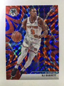 2019-20 Panini Mosaic RJ Barrett Blue Reactive Prizm Rookie Card RC #229 Knicks - Picture 1 of 2