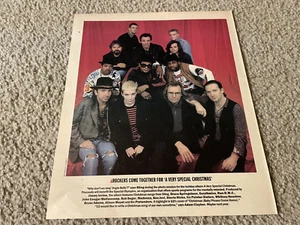 1987 "EINE GANZ BESONDERE WEIHNACHTEN" ALBUM Foto Magazin Ausschnitt STING U2 GELAUFEN DMC - Bild 1 von 1
