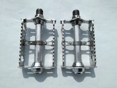 Lyotard Pedals. Vintage Lyotard 460D Pedals. Peugeot Motobecane Gitane MBK (2) - Image 1 of 4