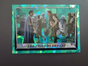 2023 TOPPS CROMO ZAFIRO ROJO AQUA THE FRIENDS PART#65 SER#/75 - Imagen 1 de 2