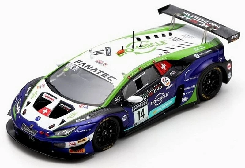 Spark SB455 1/43 Lamborghini Huracan GT3 EVO No.14 Emil Frey Racing 24H Spa 2021