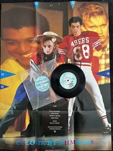 Culture Club – Victims 7'' Vinyl FOLD-OUT POSTER SLEEVE 1983 TESTED EX VIDEO - Picture 1 of 12
