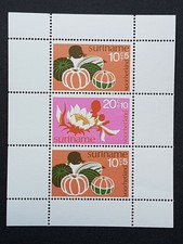 Suriname MNH block of 3 stamps 1974 Child Welfare