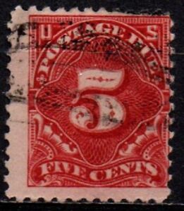 Stati Uniti - Postage Due Stamps - Segnatasse - 5 c.