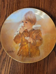 Autumn Wanderer Carefree Days Thornton Utz Collector Plate 1982 Viletta China - Picture 1 of 2