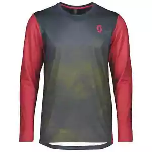 Scott Trail Storm Long Sleeve Shirt - Blue/Red L - Picture 1 of 2