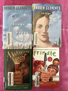 Things That Are & Things Hoped For Frindle by Andrew Clements Lot Hardcover x 4 - Imagen 1 de 12