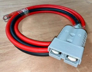 Connettore 350A con cavo AWG da 6,5 piedi di 1/0 - Foto 1 di 3