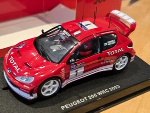 AutoArt SLOT Car 1:32 Peugeot 206 WRC 2003 Beleuchtung Lampen Neu in Box weiß 13511 - Bild 1 von 8