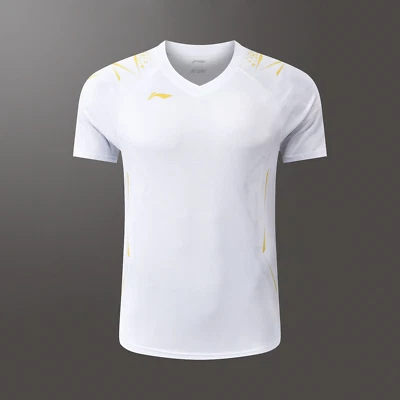 2025 New Li-Ning men's Tops table tennis sportswear tennis clothes T-shirts - Image 1 of 4