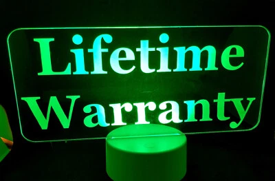 Acrylic 3D Illusion Night Light Business, Comercal 7 Color Changing, Remote - Image 1 of 4