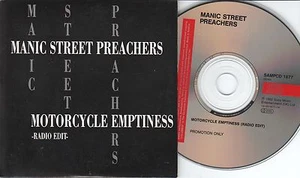 Manic Street Preachers CD-MAXI MOTORCYCLE EMPTINESS © 1992 PROMO 1 TRACK - Bild 1 von 1