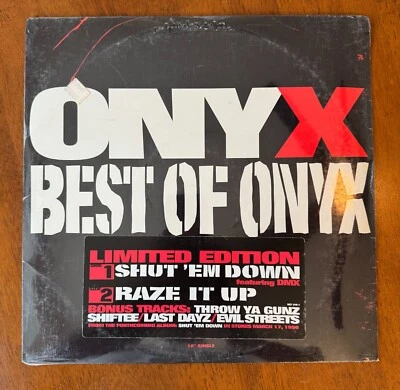 Onyx - Best Of Onyx (1998) 2x LP Vinyl EP - Limited Edition - Sealed.New.OG - Image 1 of 2