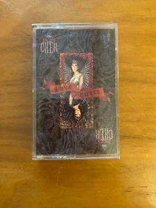 Cher Love Hurts Audio Music Cassette Tape In VGC 1991 Pop Female Classic Icon - Picture 1 of 7
