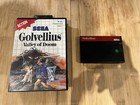 golvellius master system - Original Cart Case And Inlay No Manual PAL Rare UK