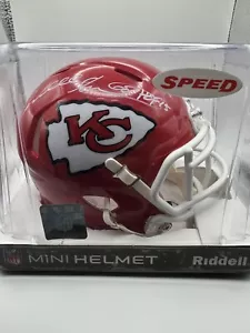 Will Shields Signed Kansas City Chiefs Speed Mini Football Helmet (TRISTAR) - Picture 1 of 1