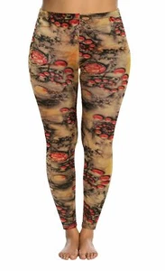 Leggings Trifolium Donna Donna Legging Velluto Peluche Sera Pantaloni Morbidi Velluto - Foto 1 di 12
