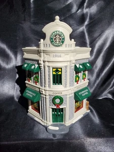 DEPT 56 "Starbucks" # 54859 Original Snow Village RETIRED 1995 Item #179 - Bild 1 von 15