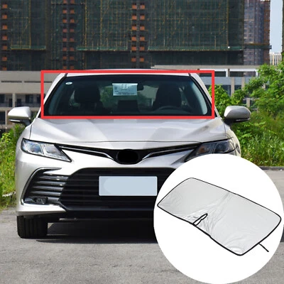Parabrisas plegable protección UV para Toyota Camry 2018-2023 Foto 1 de 4
