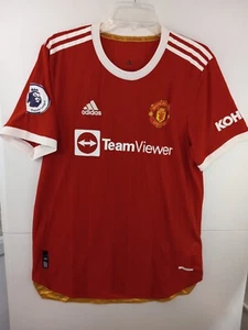 #7 GOAT MANCHESTER UNITED 21/22 HOME JERSEY Adidas Men's Large NWT Personalized - Picture 1 of 3