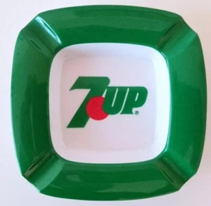 VINTAGE & VERY RARE BRAZIL MELAMINE ASHTRAY 7 UP SODA ADVERTISING - Bild 1 von 7