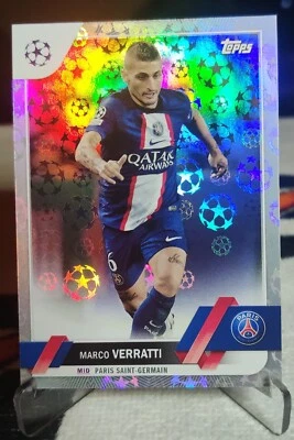 2022-23 Topps UEFA Club Competitions 1st Edition Starball Marco Verratti #73 - Image 1 of 2