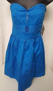 Abito donna BeBop taglia M verde blu medio NUOVO - Foto 1 di 3