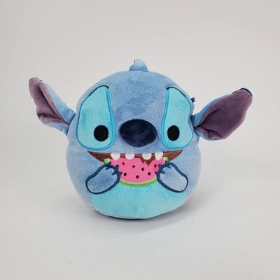 Disney Squishmallow 6” Stitch Eating Watermelon Plush Stuffed Animal - Image 1 of 4
