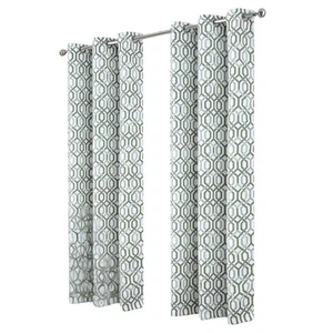 RT Designer Collection Rory Printed 2 Pack Blackout Panel 36" x 84" Sage - Picture 1 of 7