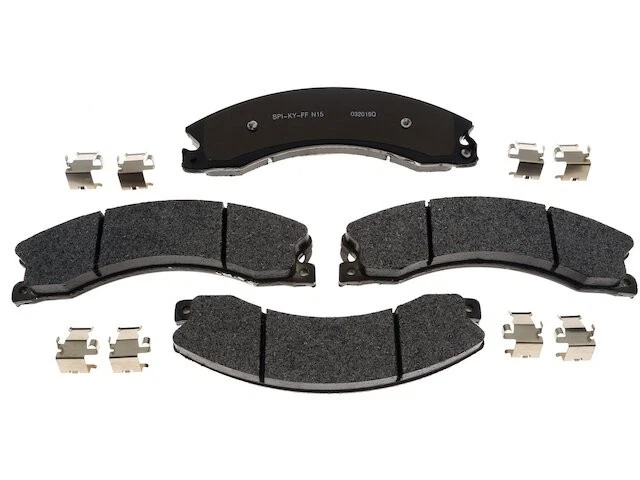 Juego de pastillas de freno Raybestos 96673GCQF 2012 para Chevrolet Silverado 3500 HD 2011-2019 Foto 1 de 2