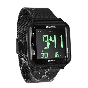 100m Waterproof Luminous Scuba Diving Watch with Stainless Steel Watch Strap,... - Picture 1 of 9