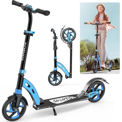 Roller Kinder Scooter Erwachsene Cityroller Klappbar Tretroller Kickscooter - Bild 1 von 4