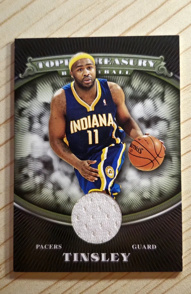 2008-09 Topps Treasury Relics #TTR-JTI Jamaal Tinsley  - Image 1 of 3