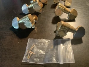 Vintage 60's Gibson Les Paul Guitar Grover USA Gold Tuners Pat Pend - Picture 1 of 5