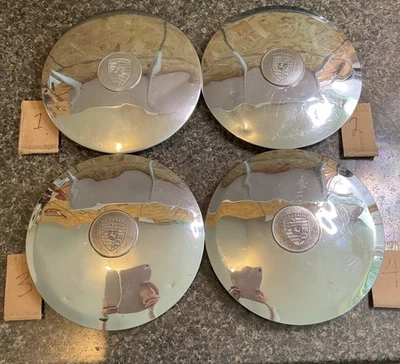 3 Lemmerz 9231  Porsche Hubcaps made 4/63 & one later - Porsche 356 - Image 1 of 4