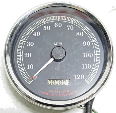1996-03 Harley-Davidson OEM Softail FXSTC FXD FLH Gauges Meter Speedo 67033-99A - Image 1 of 4