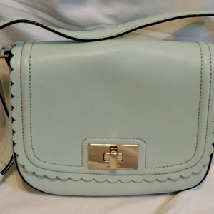 Bolso Bandolera Kate Spade Festoneado Raro Verde Menta Con Bolsa Antipolvo - Imagen 1 de 24
