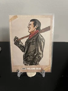 AMC Walking Dead Staffel 7 Skizze Chris Willdig Negan Jeffrey Dean Morgan - Bild 1 von 2