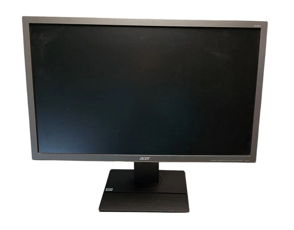 Monitor Display Screen Acer B246HL  24" , 60,96cm  VGA , DVI , TFT LCD ## - Bild 1 von 4