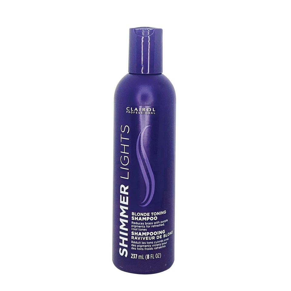 CLAIROL Shimmer Lights Blonde Toning Purple Shampoo (8 oz) - Image 1 of 1