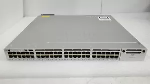 Cisco WS-C3850-48F-E switch servizi IP PoE+ 48 porte potenza completa alimentazione 1100 WAC - Foto 1 di 1