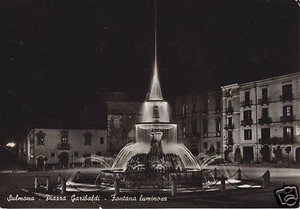 Sulmona Piazza Garibaldi Fontana Luminosa f.g. - Foto 1 di 1