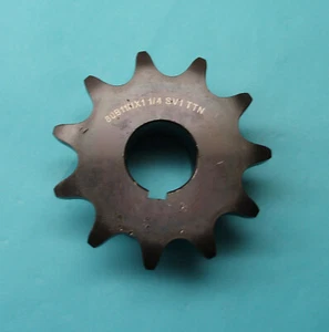 80B11H-1-1/4" Type Bore Sprocket for #80 Roller Chain 11 Tooth - Picture 1 of 2