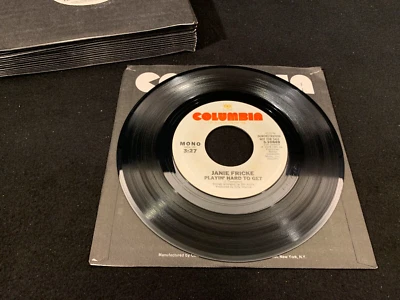 Janie Fricke "Playin' Hard To Get" 1978 Columbia 7" 45 WL PROMO Mono/Stereo - Image 1 of 3