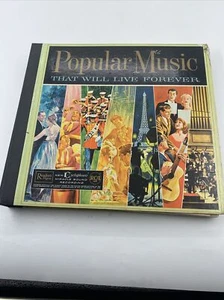 POPULAR MUSIC THAT WILL LIVE FOREVER 10x LP BOX SET -READERS DIGEST 1961 - Picture 1 of 9