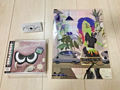 Splatoon3 ORIGINAL SOUNDTRACK Ordertune 4 CD with BONUS CLEAR FILE LTD Japan New - Image 1 of 4