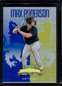 2024 Panini Crusade #93 Max Anderson Crusade Blue Mojo - Picture 1 of 2