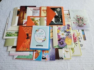 Lot Of 30 Assorted Greeting Cards With 22 Envelopes Xmas Bday Bridal Etc lot 4 - Picture 1 of 9